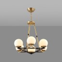 Loft Industry Modern - Cross Triangle Chandelier